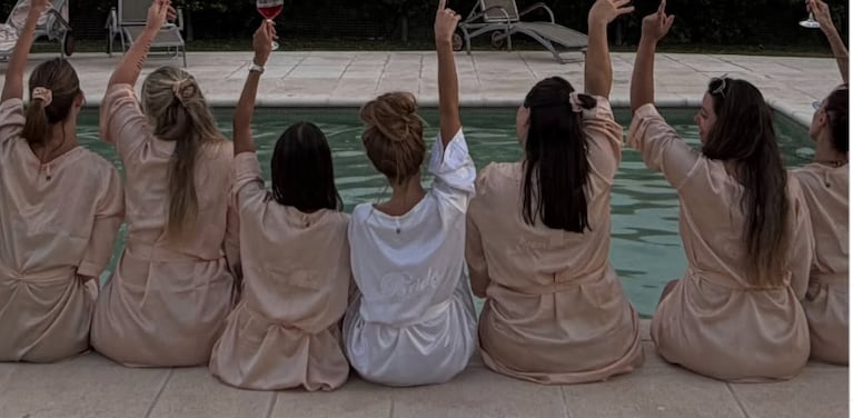 La despedida de soltera de Rocío Pardo. (Imagen: Instagram Rocío Pardo).