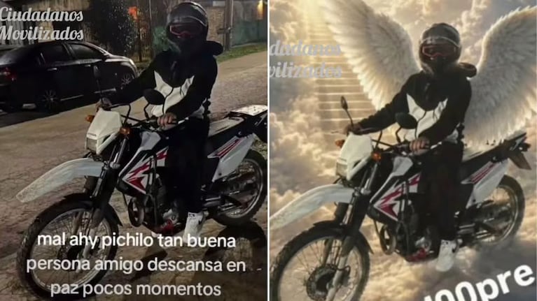 La despedida tumbera al motochoro que murió baleado por un policía: “Mal ahí Pichilo”
