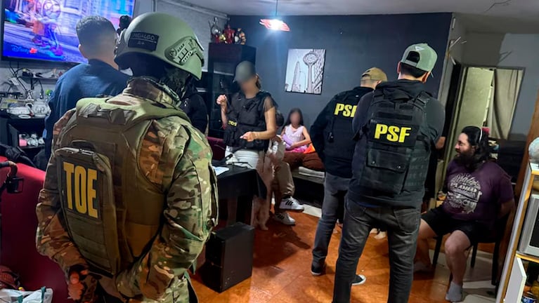 La detención de Waldo Bilbao en Rosario.