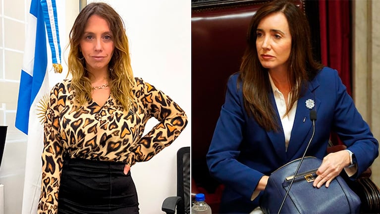 La diputada cordobesa María Celeste Ponce y Victoria Villarruel.