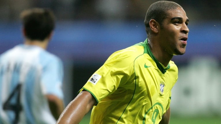 La dramática carta de Adriano, la ex figura de Brasil, que preocupa al mundo del fútbol