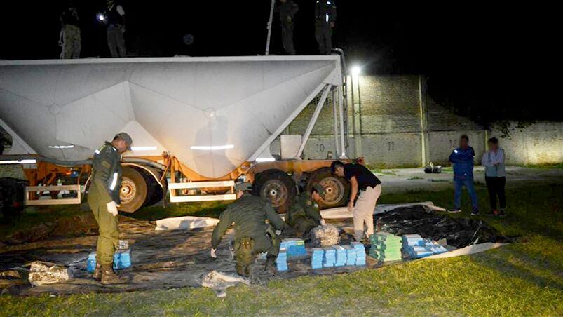 La droga era ingresada al país por pasos ilegales en el norte del país.