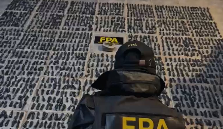 La droga fue hallada en distintos barrios de Córdoba.