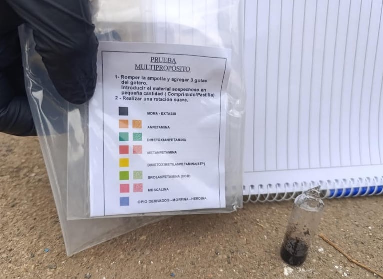 La droga fue hallada en tanques que transportaba un camión.