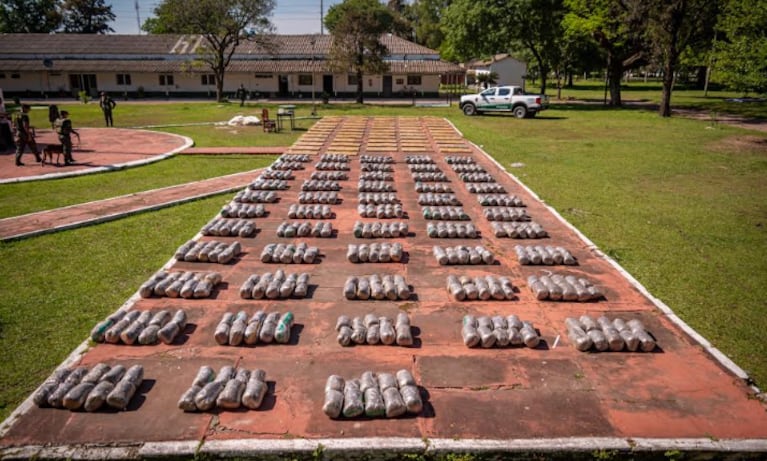 La droga tenía como destino final Córdoba.