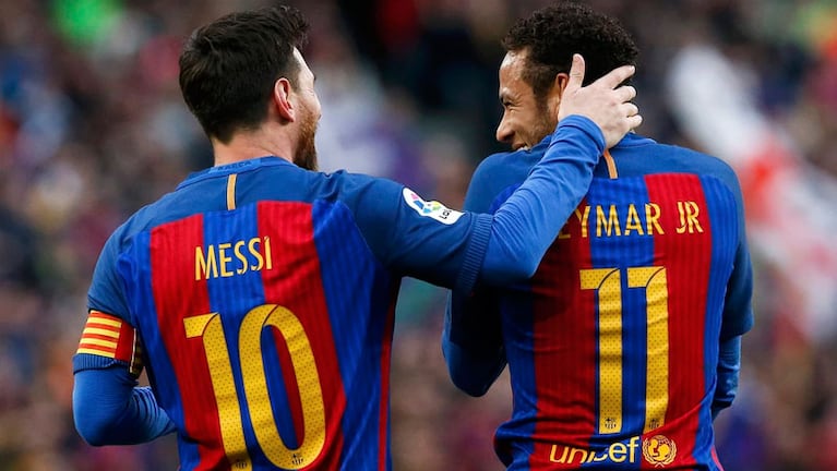 La dupla en sus tiempos de gloria en el Barça.