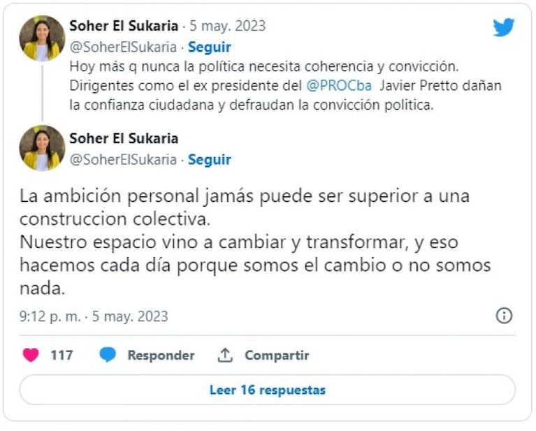 La dura respuesta del PRO Córdoba tras la alianza de su presidente con el peronismo