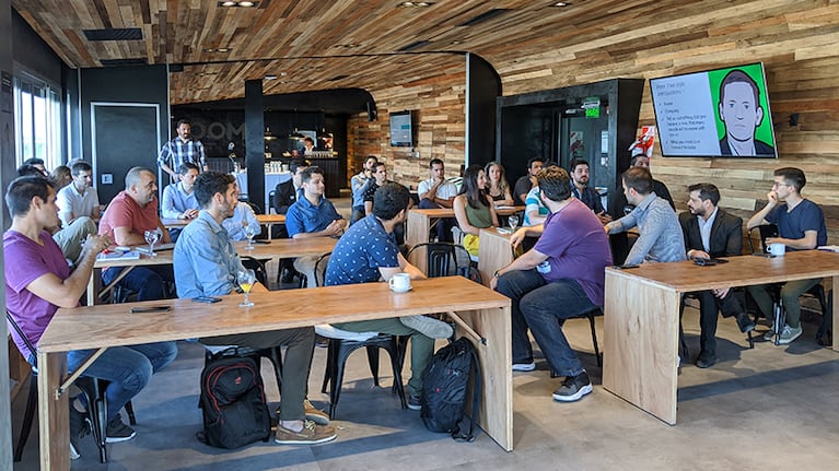 La edición local consistió en un entrenamiento para 17 startups locales.