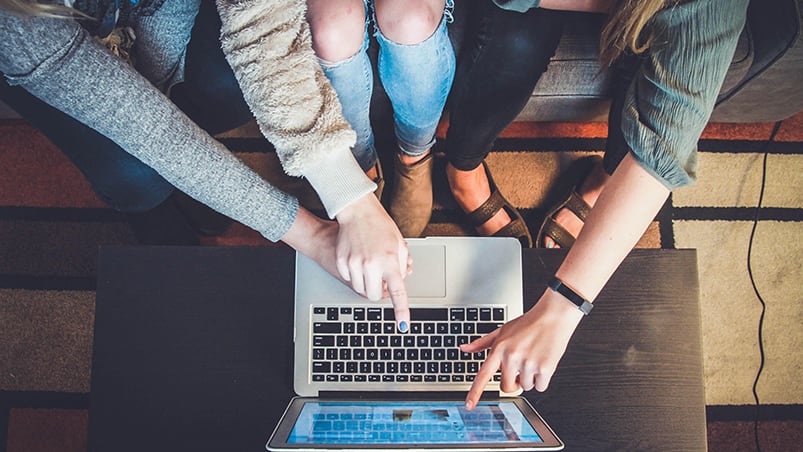 La educación online es la herramienta principal para los estudiantes durante el periodo de cuarentena.