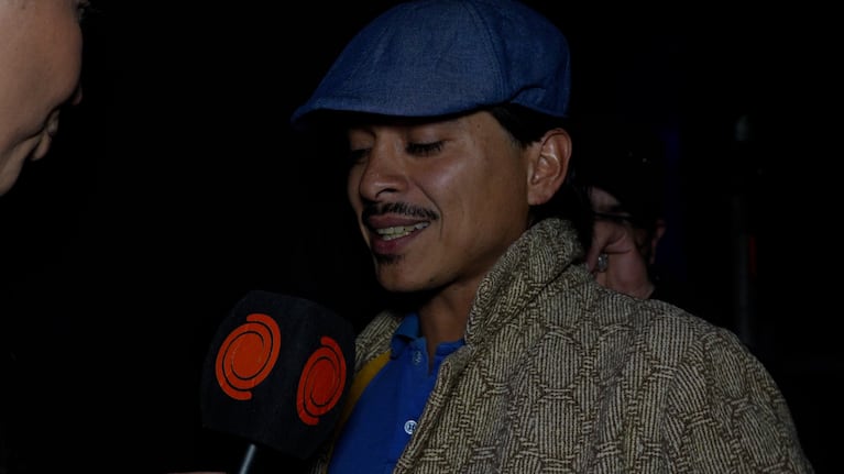 La emoción de Maximiliano Murúa tras su vuelta.