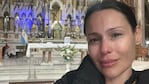 La emoción de Pampita en la Basílica de Luján.