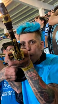 ¡La emoción es total! Juanito de Monada sacó su propia canción para Belgrano en la previa de la final