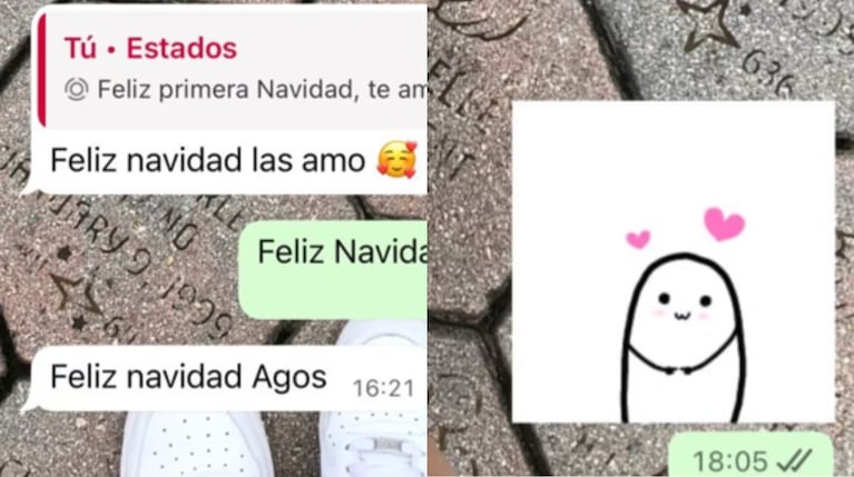 La emotiva charla entre una nieta y su abuelo por WhatsApp emocionó a miles de usuarios.