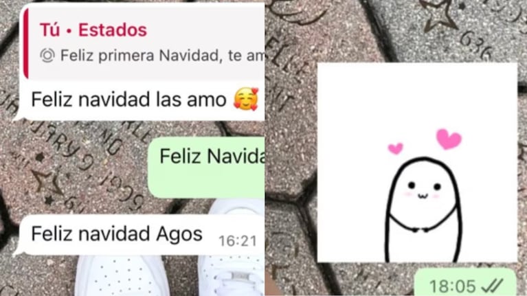 La emotiva charla entre una nieta y su abuelo por WhatsApp emocionó a miles de usuarios.