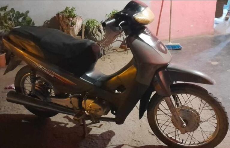 La encontraron en el patio de la casa de una vecina.