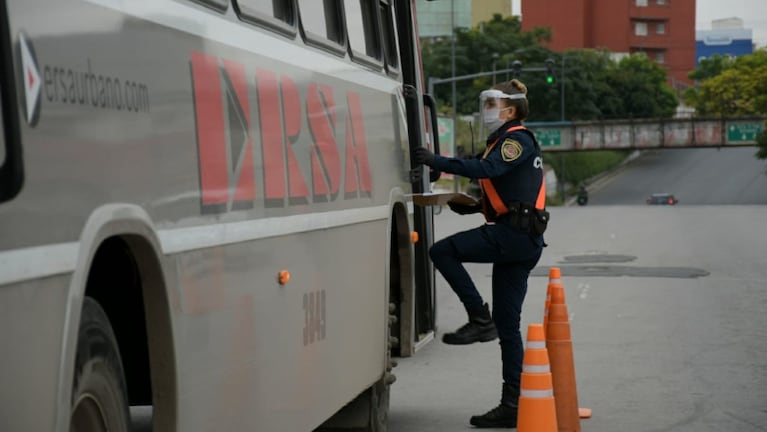 La enfermera acusó a un conductor de Ersa.