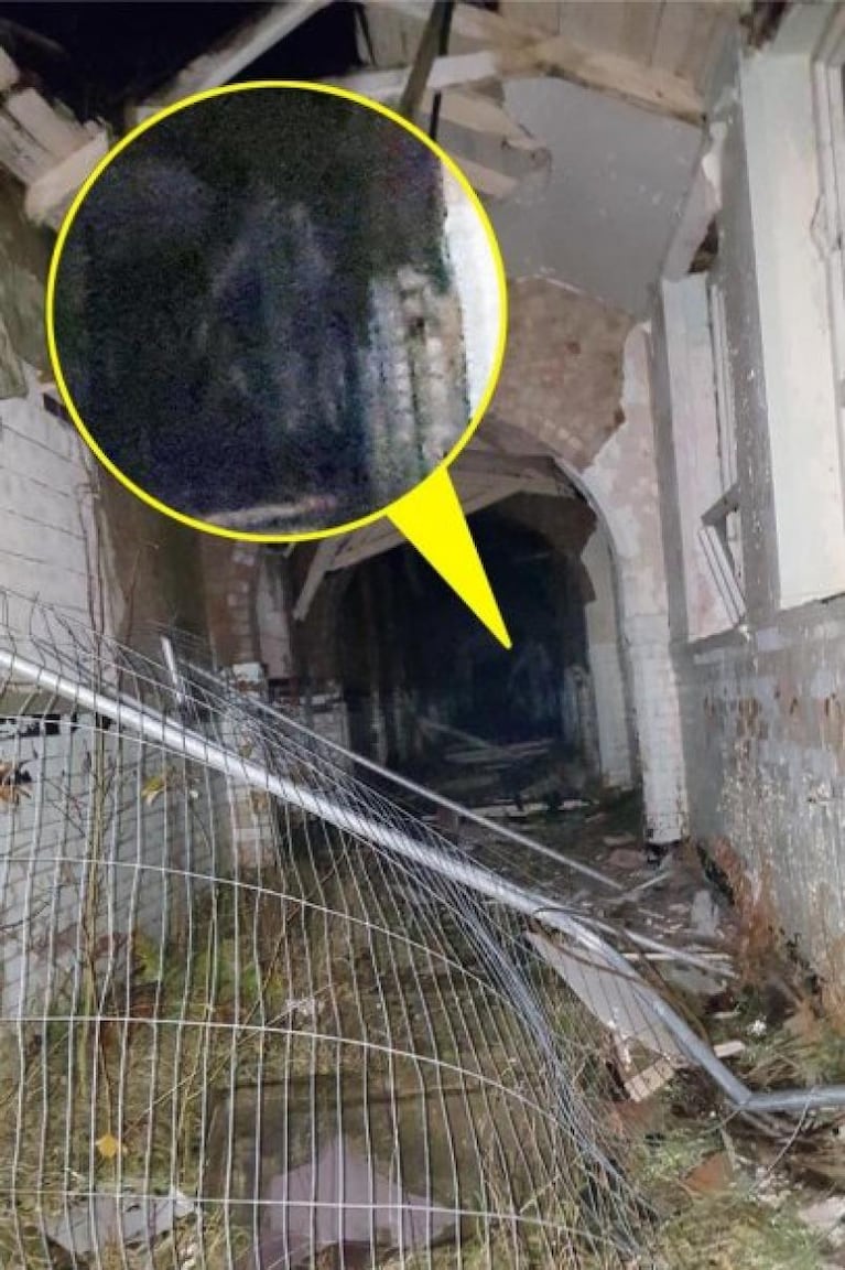 La escalofriante foto en un psiquiátrico abandonado