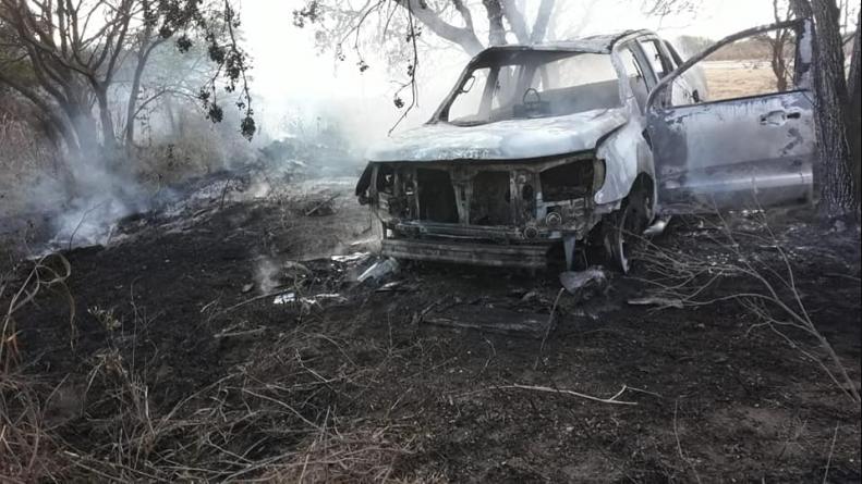 La escena despertó las inmediatas sospechas y se descartó un accidente.