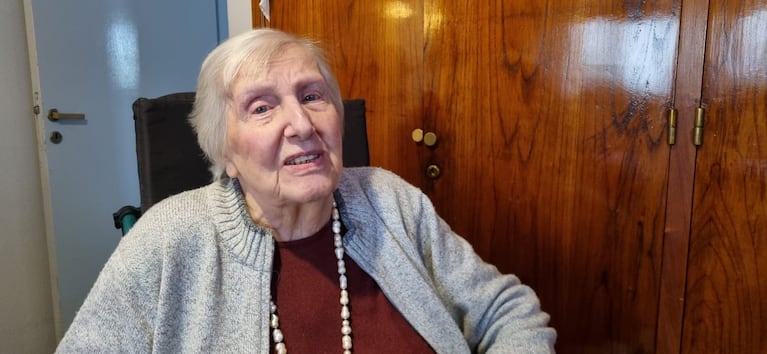 La escritora de 100 años, Beba Giudici.