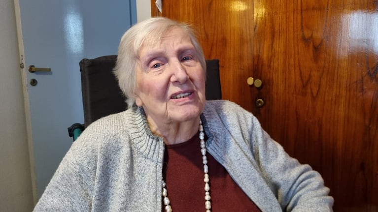 La escritora de 100 años, Beba Giudici.
