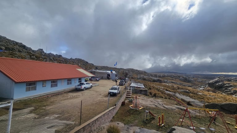 La escuela Ceferino Namuncurá en las Altas Cumbres.