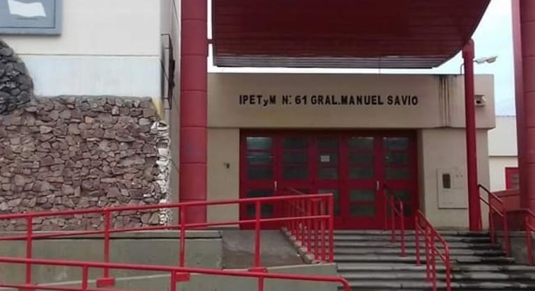 La escuela de Salsipuedes donde ocurrió el ataque.