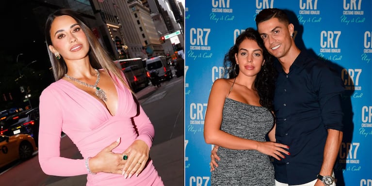 La esposa de CR7 le envió un regalo a Antonela.