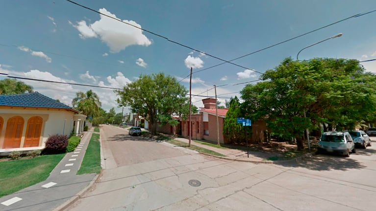 La esquina de Elpidio González y Progreso, donde tuvo lugar el hecho. Foto: Google Maps