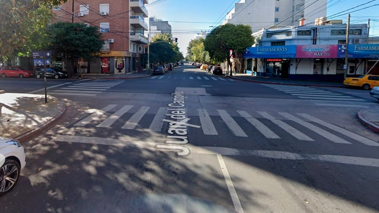 La esquina de Fragueiro y Del Campillo hasta donde llegó la adolescente.