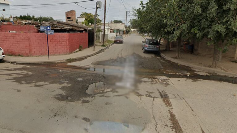 La esquina en donde mataron a Luciano Décima y Agustín Córdoba.