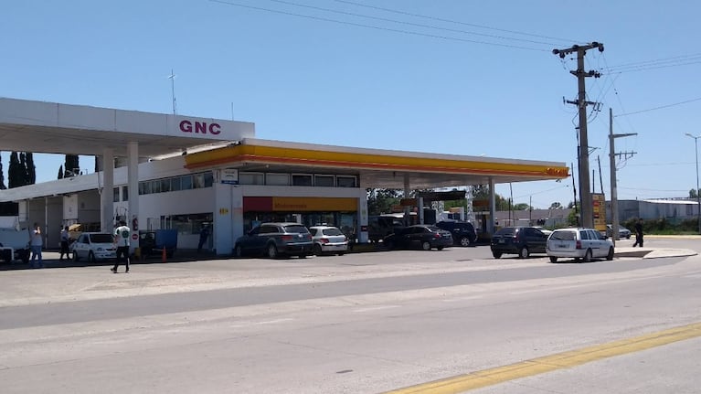La estación de zona norte en la que trabajaban los dos fallecidos.