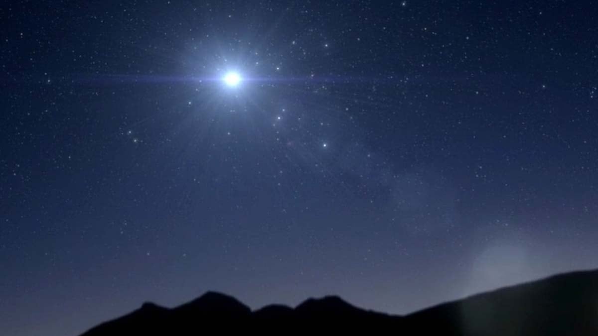 La Estrella de Belén fue mencionada en el Evangelio de Mateo.