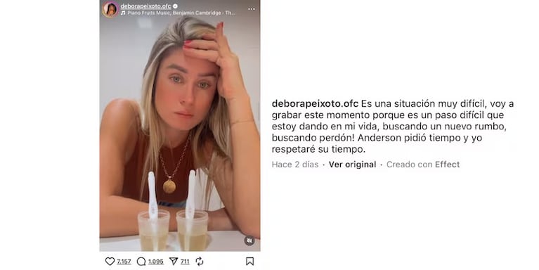 La estrella de la plataforma para adultos dio a conocer quién es el padre del bebé. (Foto: Instagram/@deborapeixoto.ofc)