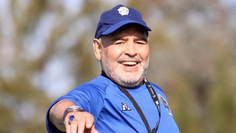 La estricta cuarentena de Diego Maradona