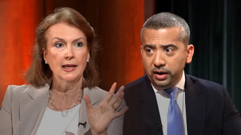 La ex canciller diana Mondino cruzó a Javier Milei.