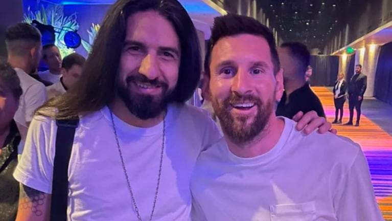 La experiencia de cantar para Messi