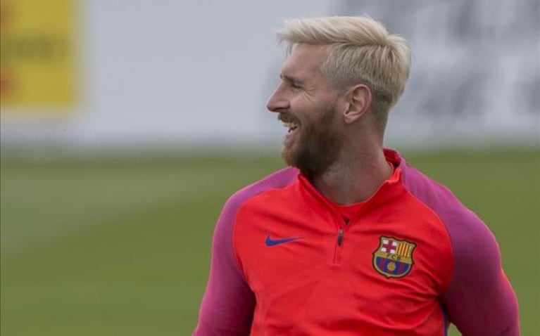 La explicación del color de la barba de Messi