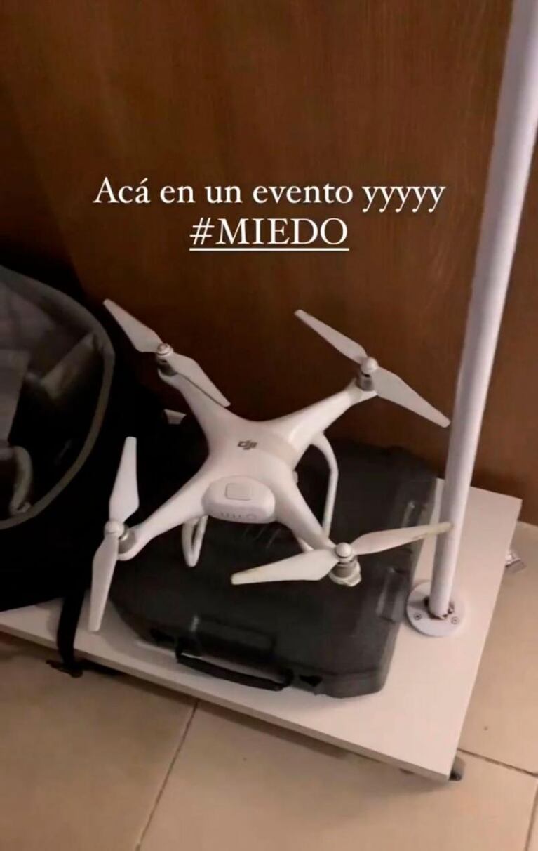 La explicación del joven que manejaba el drone y los memes que creó la modelo