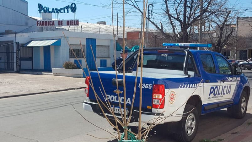 La fábrica de hielo donde un empleado mató a dos compañeros.