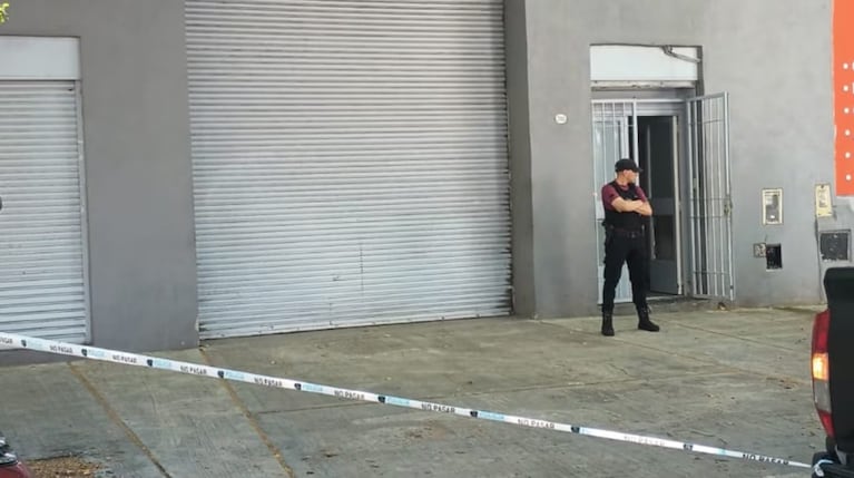 La fábrica donde ocurrió el robo en Boedo.