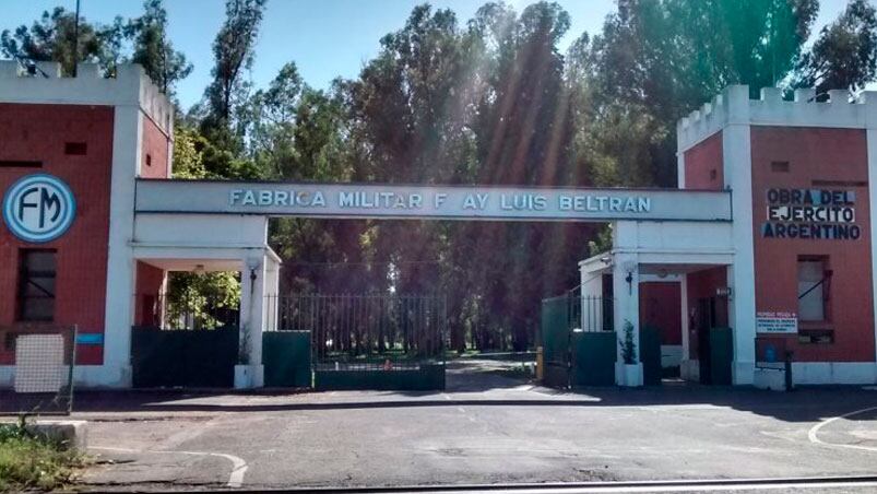 La fábrica militar de Santa Fe donde se llevó a cabo la auditoría. 