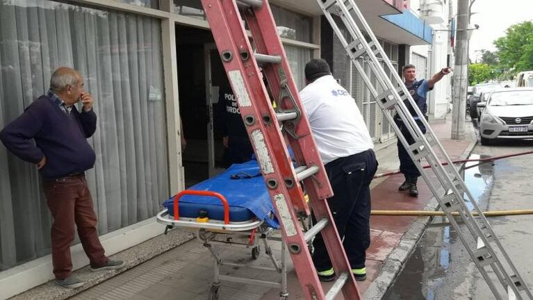 La Falda: murió un periodista jubilado en un incendio