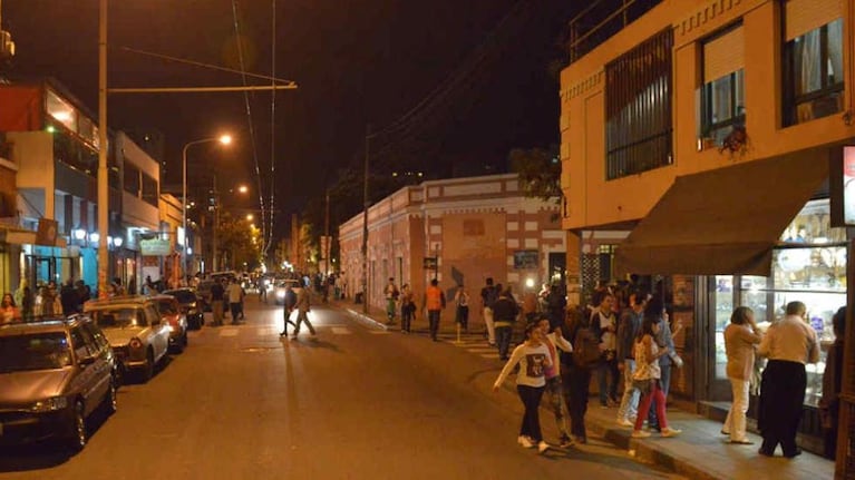 La falsa alarma alertó a los jóvenes que frecuentan barrio Güemes.