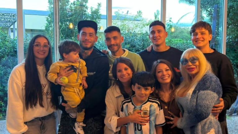 La familia Bueno-Olave más unida que nunca.