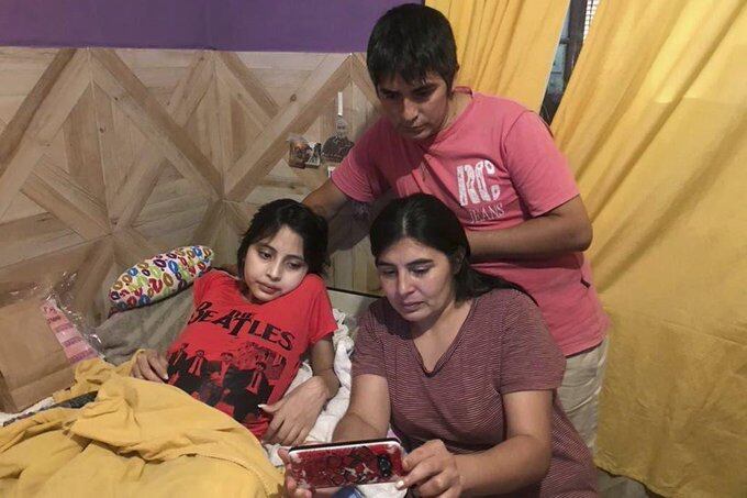 La familia de Abigail pidió que recen por su salud.