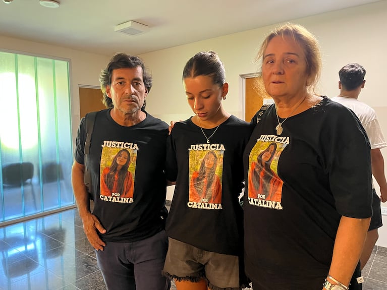 La familia de Catalina Gutiérrez en el juicio a Néstor Soto.