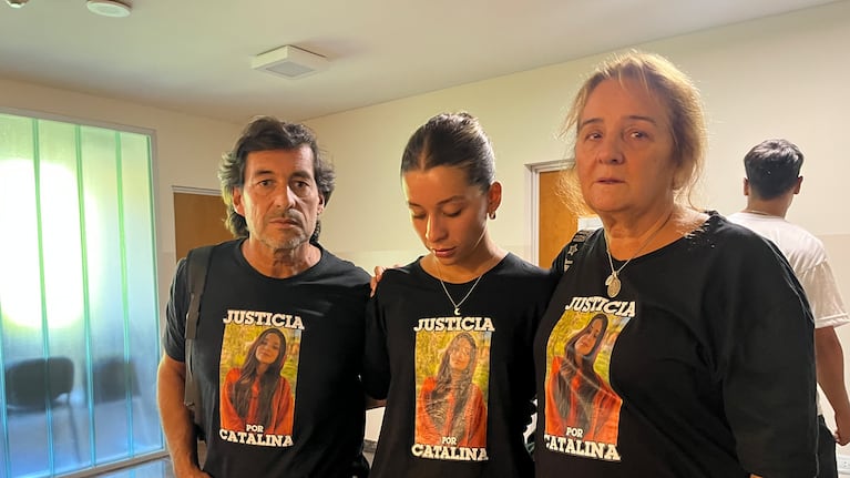 La familia de Catalina Gutiérrez en el juicio a Néstor Soto.