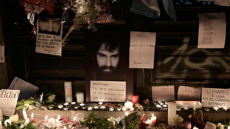 La familia de Maldonado hizo el reconocimiento del cuerpo en la morgue judicial.