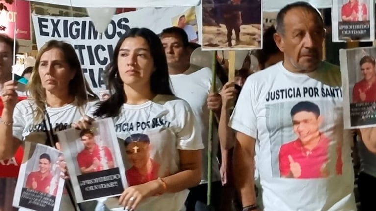 La familia de Santiago Aguilera lleva siete meses pidiendo justicia. Foto: Alejandra Medina.