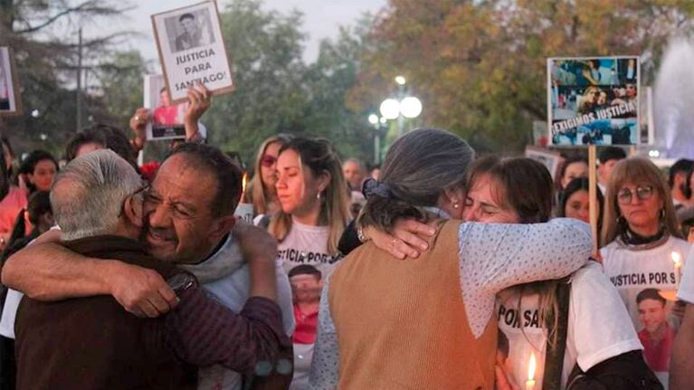 La familia de Santiago Aguilera pide el esclarecimiento total del caso.